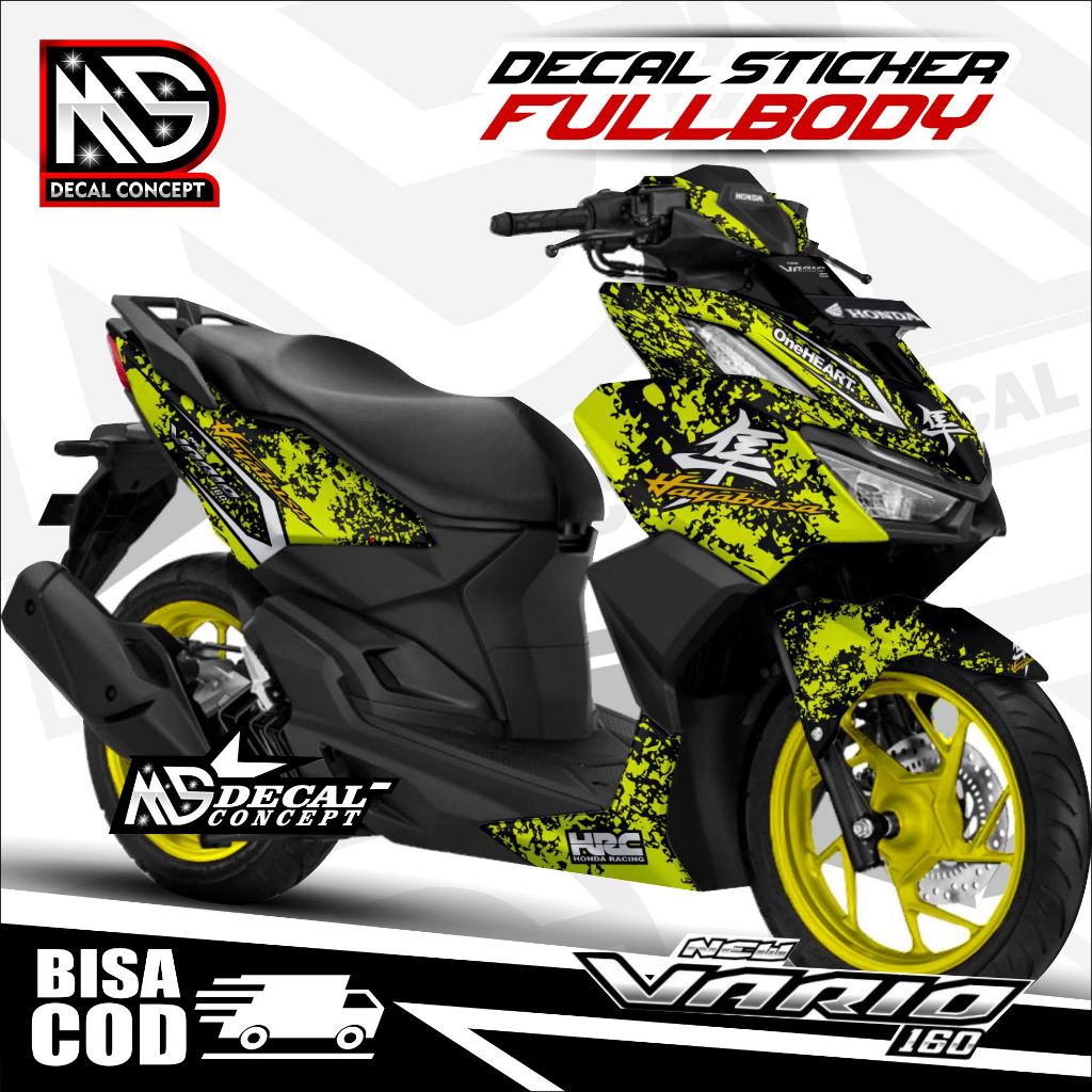 Jual Promo Decal Stiker Decal Vario Full Body Stiker Vario Full Body Dekal Vario