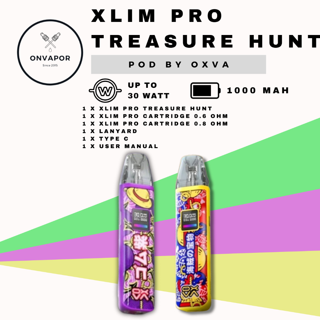 Jual Oxva Xlim Pro Treasure Hunt One Piece | Shopee Indonesia