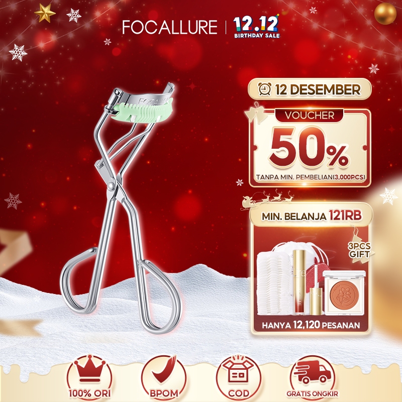 Jual FOCALLURE Eyelash Curler Hasil Lentik yang Tahan Lama Sisir Bawaan