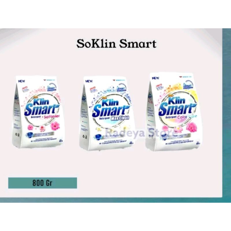 Jual SO KLIN SMART DETERJEN BUBUK BERHADIAH 1BH PIRING KERAMIK | Shopee ...
