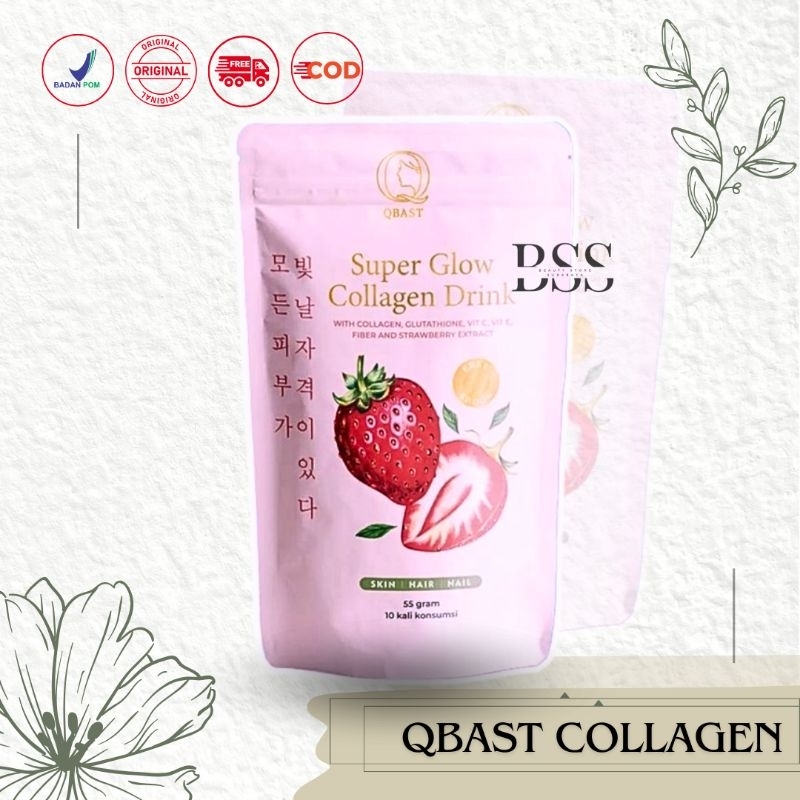 Jual QELSEA COLAGEN DRINK KEMASAN BARU QBAST SUPER GLOW COLLAGEN DRINK ...