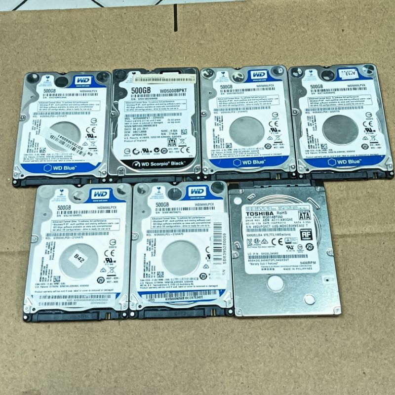 Jual HDD Hardisk Laptop 500GB Sentinel 100% Bergaransi | Shopee Indonesia