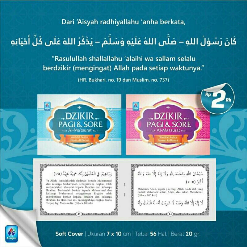 Jual Al-Ma'tsurat Dzikir Pagi Dan Sore | Shopee Indonesia