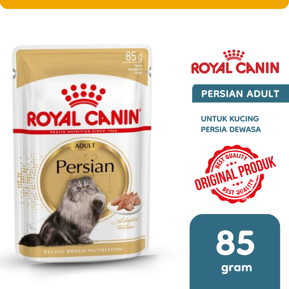 Jual Makanan Kucing Basah Royal Canin Persian Adult 85gr | Shopee Indonesia