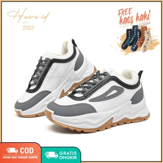 Sepatu Korea Wanita Kpop 2023 Kulit Sintetis