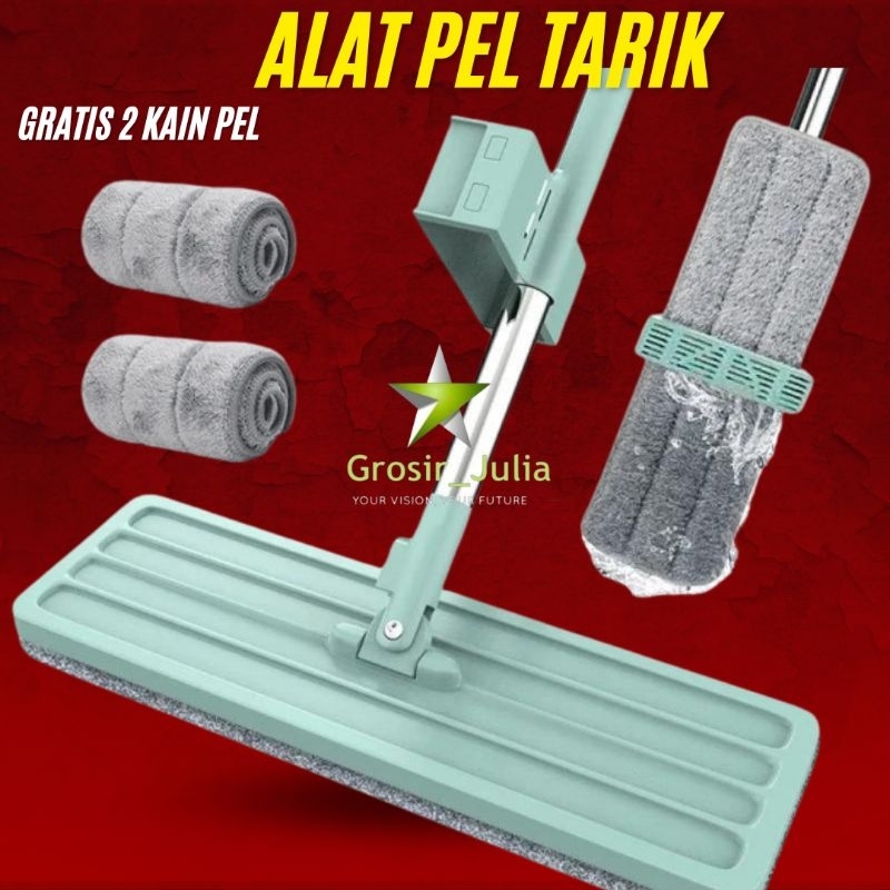 Jual Alat Pel Pembersih Lantai Tarik Peras Pel Ultra Mop Shopee