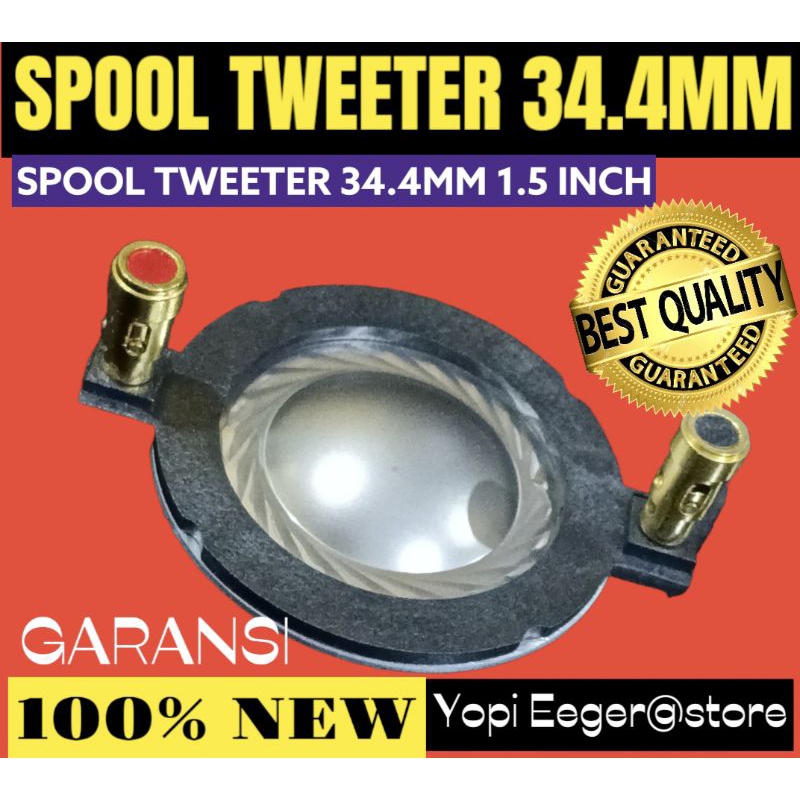Jual SPOOL TWEETER DRIVER SOUND 34.4MM 1.5 INCH SPOOL TWEETER DRIVER ...