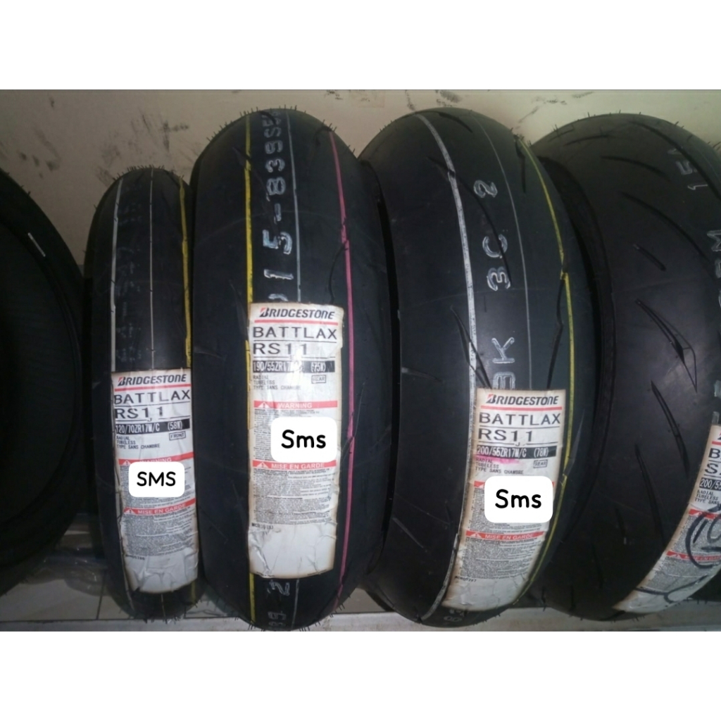 Jual Ban Battlax RS11 120/70-17 dan 200/55-17 | Shopee Indonesia