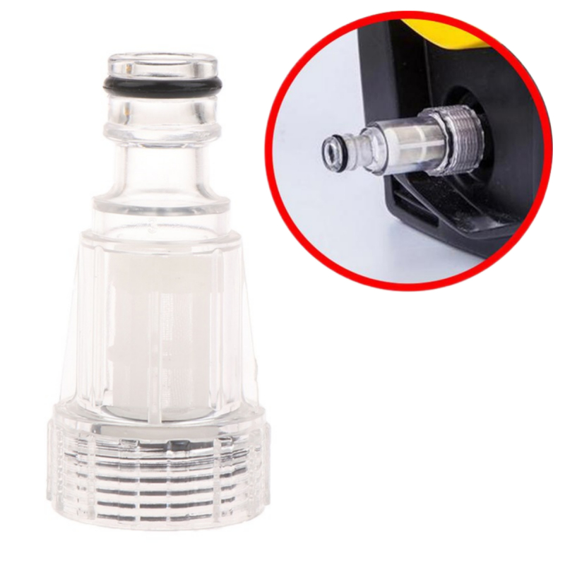 Jual 10 Buah Filter Jet Cleaner 3/4 Inch Inlet Jet Cleaner Transparan ...