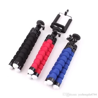 Tripod Penyangga Handphone Kamera 3120 Mudah Dibawa Kemana Mana Stand HP Black Edition Free