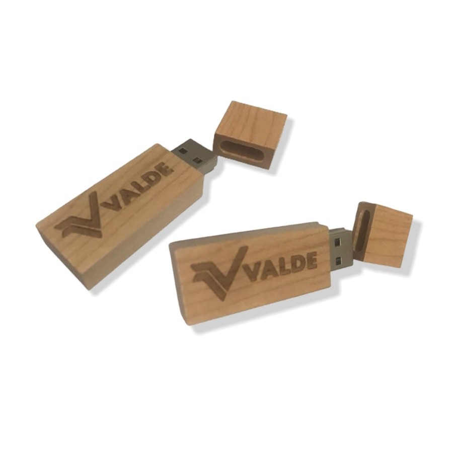 Jual Flashdisk USB 2.0 Kayu Balok Custom Nama/Logo | Shopee Indonesia