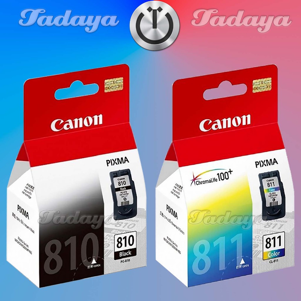 Jual Cartridge Canon PG810 Black / CL811 Colour Original Tinta