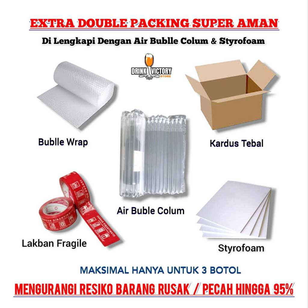 Jual [ Extra Packaging ] Extra Double Packing Super Aman ( Di Lengkapi ...