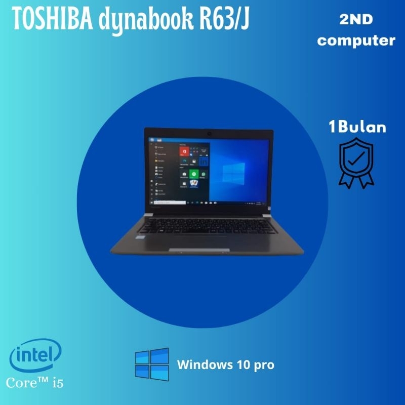 Jual Laptop Toshiba Dynobook R63 core i5 gen 8 Ram 8GB ssd 256 GB ...