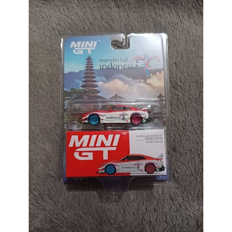 Jual MiniGT Nissan GTR R35 LBWK Wonderful Indonesia | Shopee Indonesia