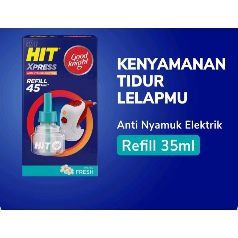 Jual Hit Xpress good night Refill 35 ml | Shopee Indonesia