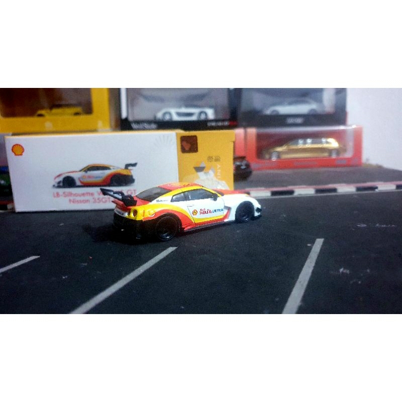 Jual Diecast Mini gt Lb Silhouette Works Nissan 35GT R35 Shell no 262 ...