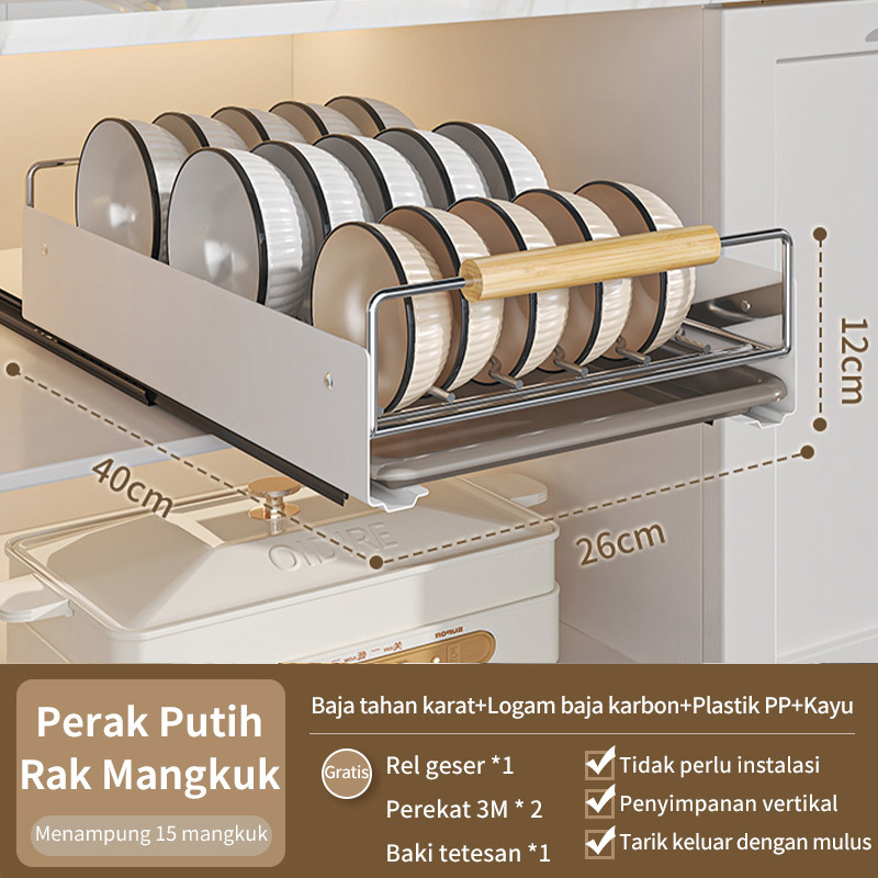 Jual Rak Piring Organizer Dapur Perapi Piring Lemari Berkualitas