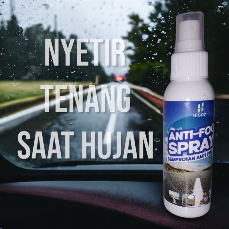 Jual Anti Fog Spray Semprotan Anti Embun Penghilang Embun Kaca