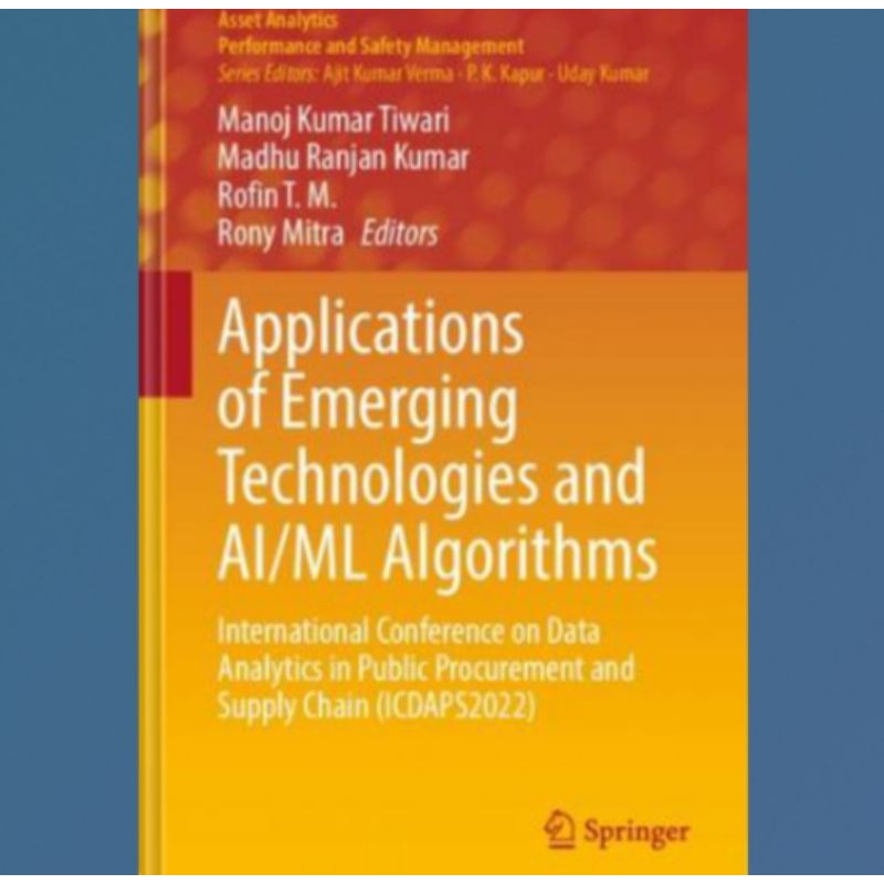 Jual Buku Applications of Emerging Technologies and AI/ML Algorithms ...