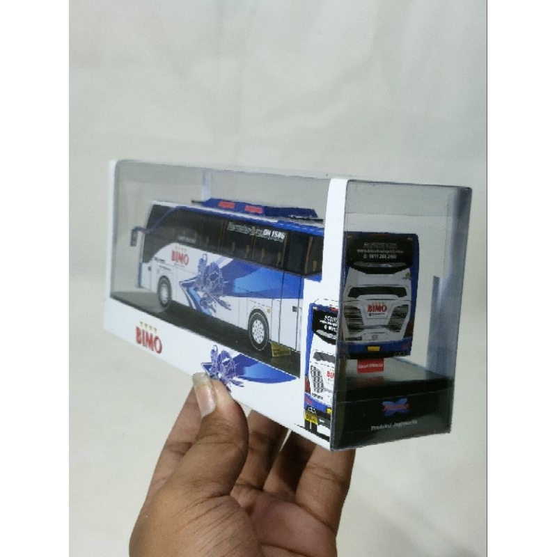 Jual MINIATUR BIS PAPERCRAFT BUS BIMO TRANSPORT YOGYAKARTA JOGJA ...