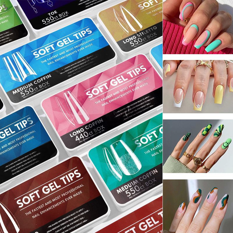Jual SOFT GEL TIPS FULL BUFF PREMIUM QUALITY | Shopee Indonesia
