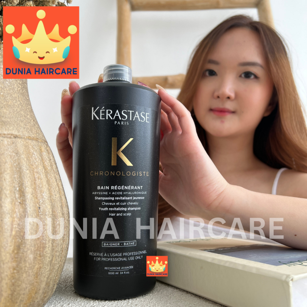 Jual Kerastase Shampoo BAIN CHRONOLOGISTE REGENERANT 1000ml Shampoo