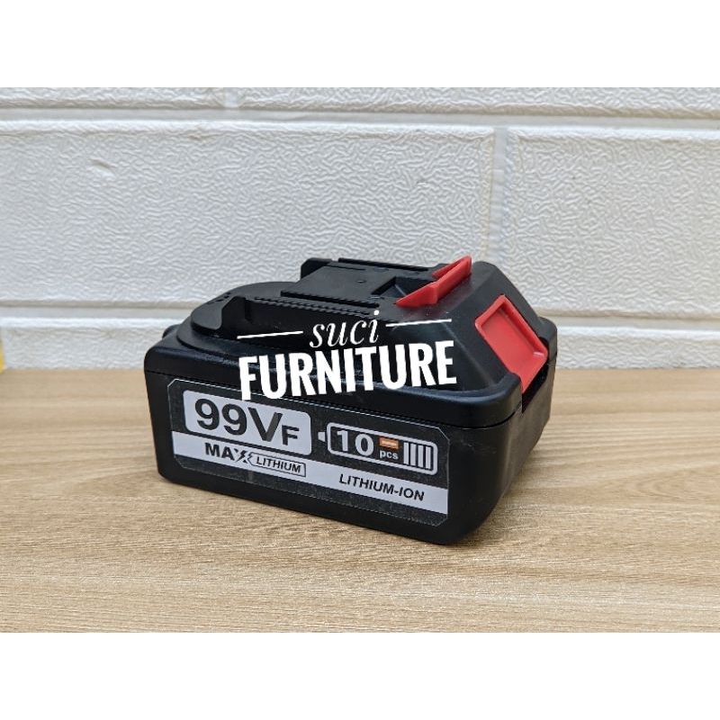 Jual BATERAI IMPACT WRENCH 99V APR jumbo / Baterai Bor Impact 99Vf Apr