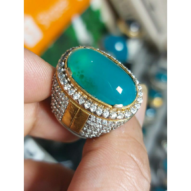 Jual Batu Bacan Gulau Material Crystal - Perak Micro Setting | Shopee ...