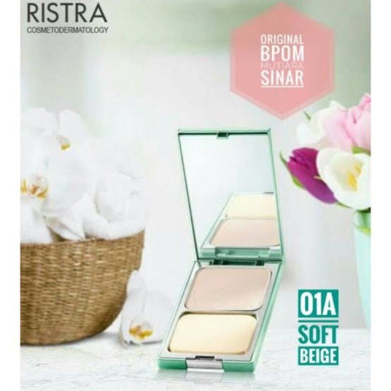 Jual Ristra Powder Dual Compact - 01A Soft Beige & 01B Natural Light ...