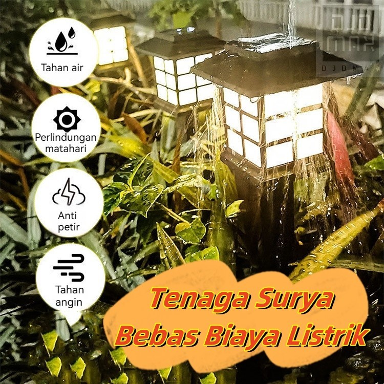 Jual DJDMax Lampu Rumput Surya, Lampu Taman Tahan Air Luar Ruangan ...