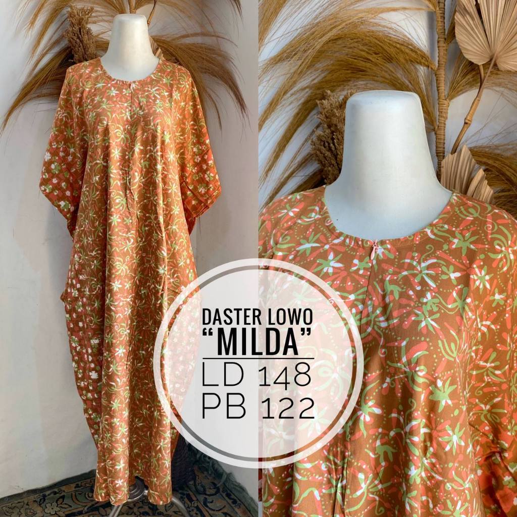 Jual Ready Daster Batik Rayon Lowo Kalong Kelelawar Jumbo Rayon Adem Super Premium Busui