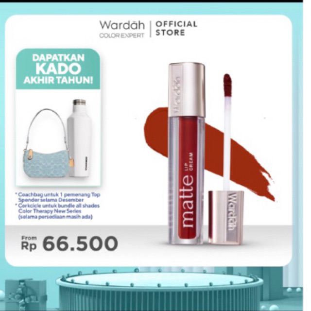 Jual wardah matte (preloved 1 kali pakai review) | Shopee Indonesia