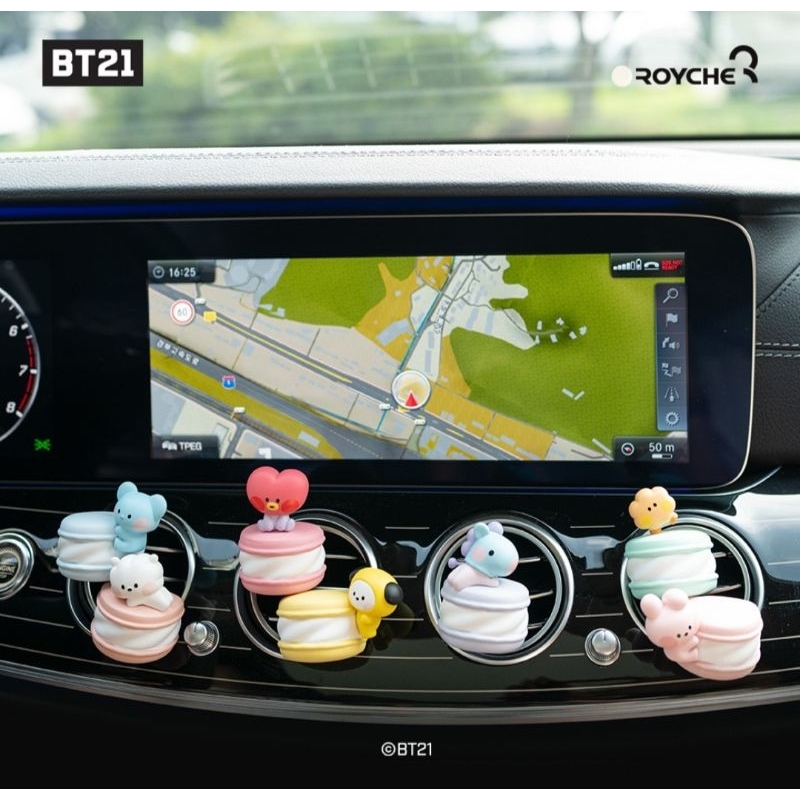 Jual BT21 Car Air Freshener, Pengharum mobil BT21, Ready free packing