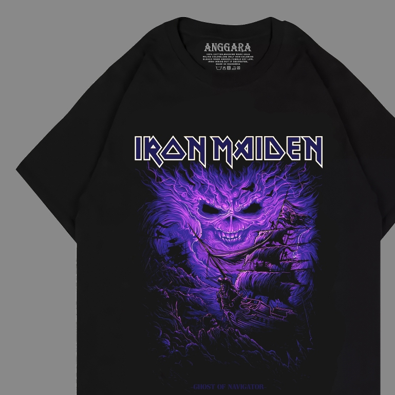 Tee-shirt Band Métal Officiel Débardeur Iron Maiden - Ghost Of The