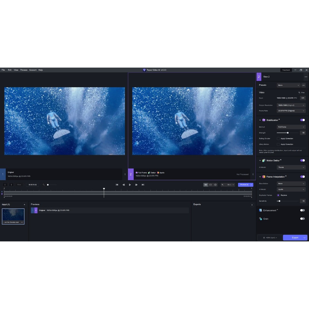 Jual Topaz Video AI - Software completely new solution for video ...
