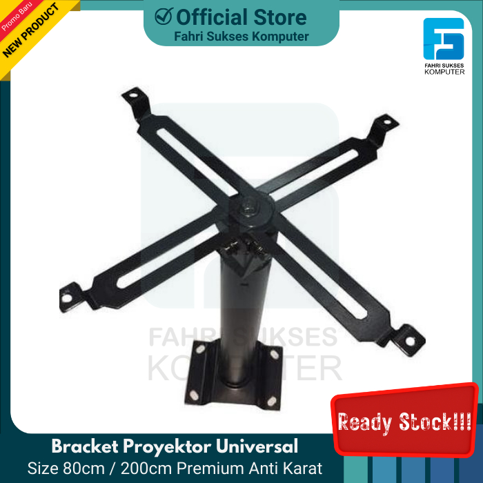 Jual Bracket Infocus Gantung Universal 80cm – 2 Meter / Bracket ...