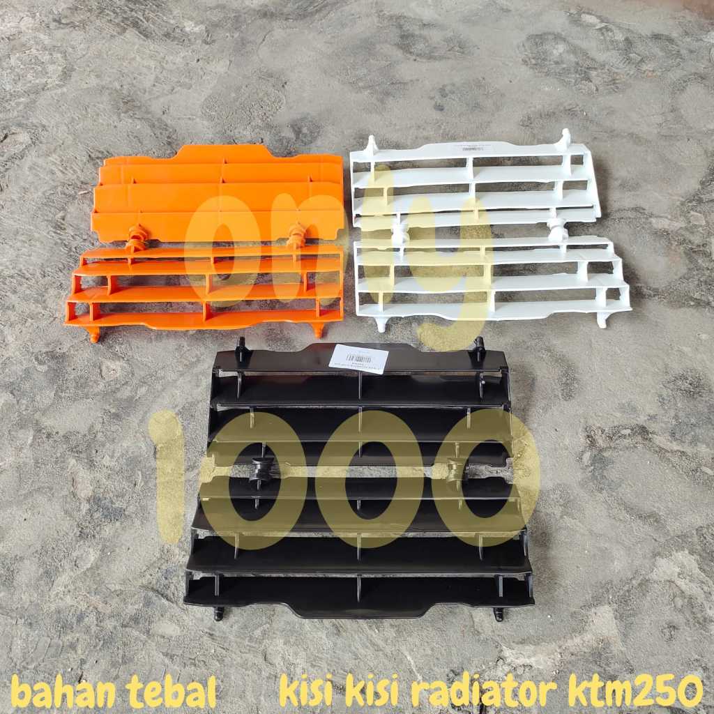 Jual KISI-KISI KTM 250 COVER RADIATOR GUARD KTM250 TRAIL SUPERMOTO ...