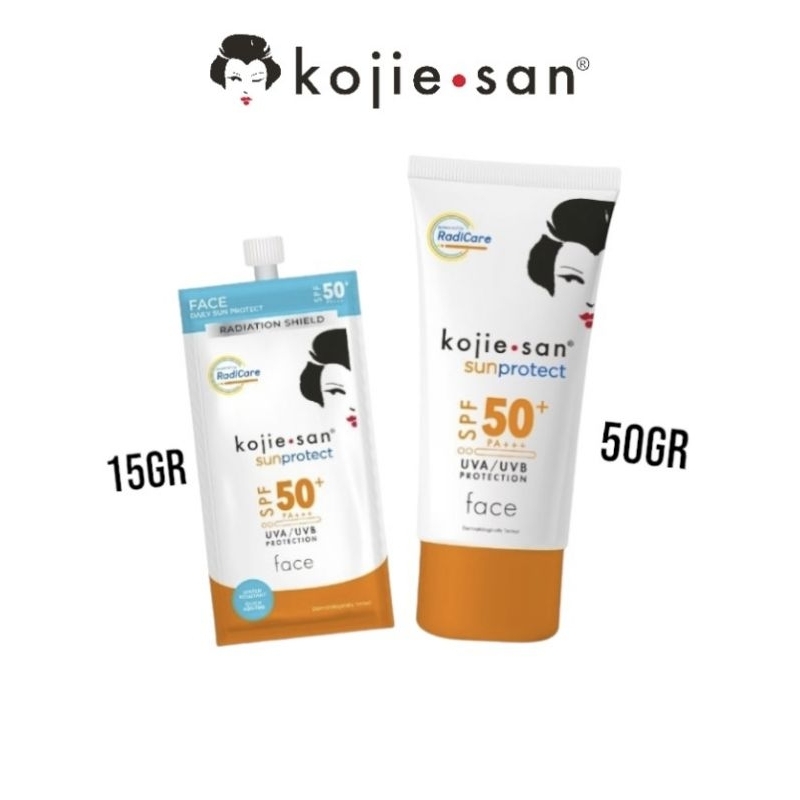 Jual Kojie san Sunscreen SPF 50+ PA+++ uva/uvb Protection 15gr/50gr