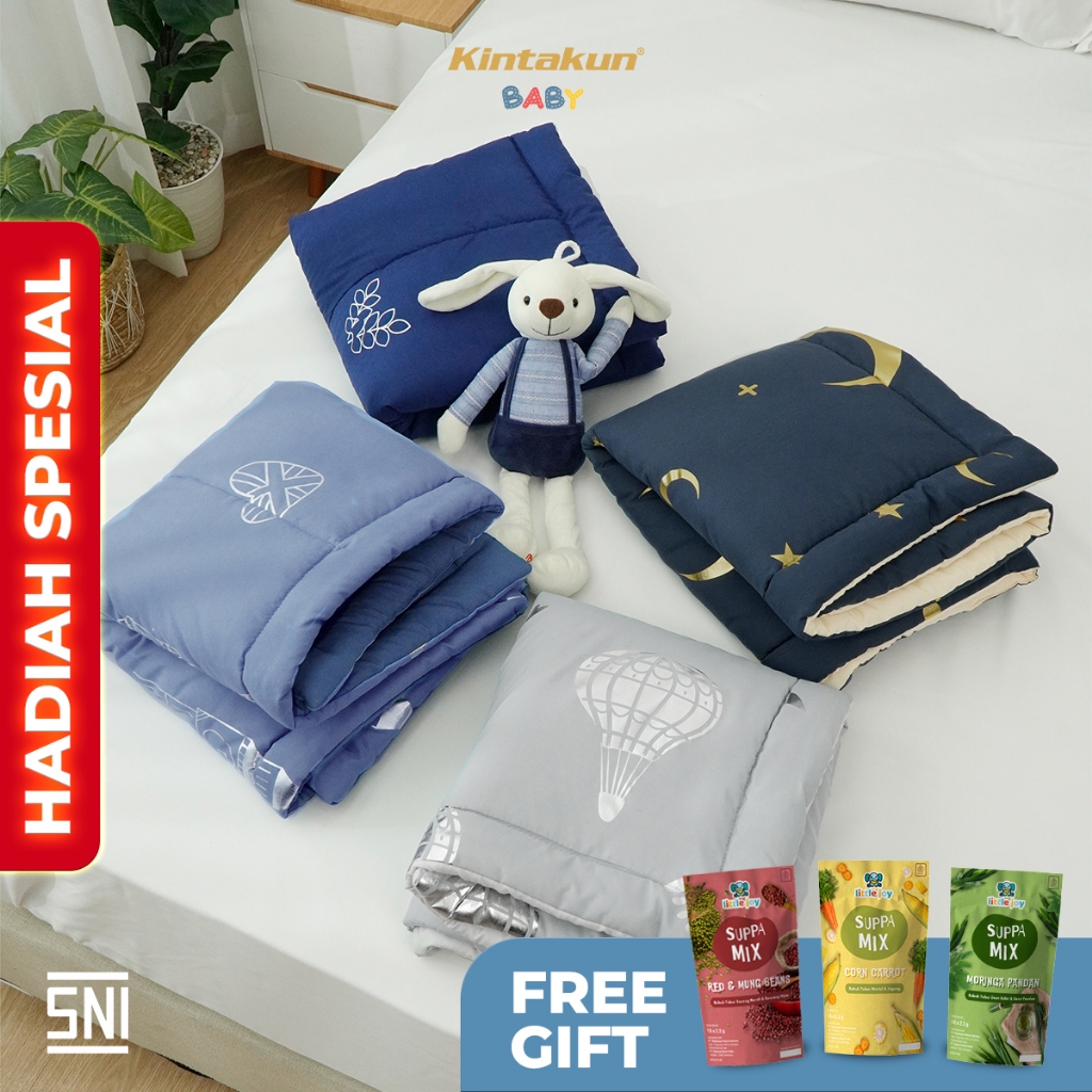 Jual KINTAKUN BABY Selimut Comforter Bedcover Only Bayi Gold Neo 75 x