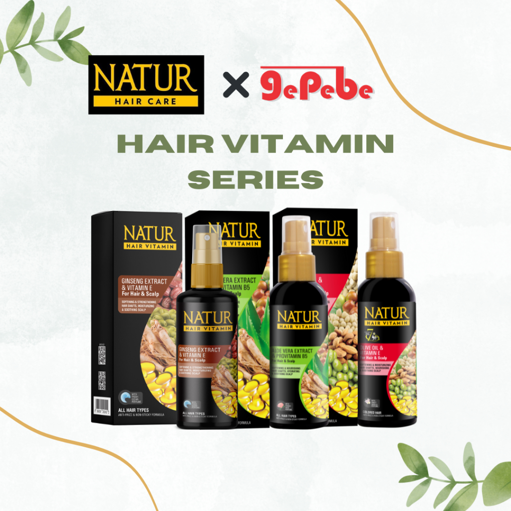 Jual Natur Hair Vitamin 80ml | Vitamin Rambut Natur FREE SACHET ...