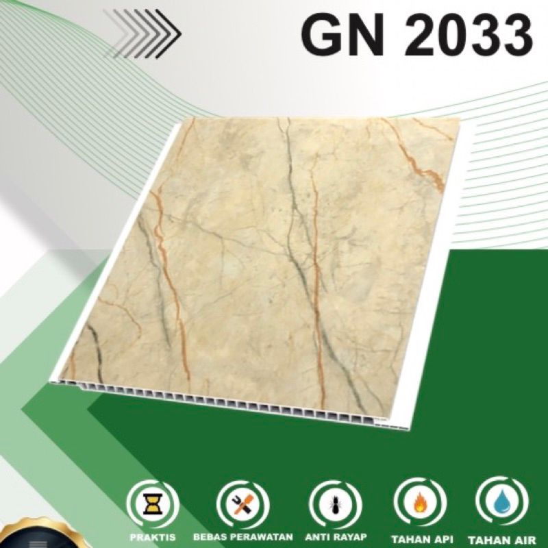 Jual Plafon PVC Genius Gn 2033 8mm | Shopee Indonesia