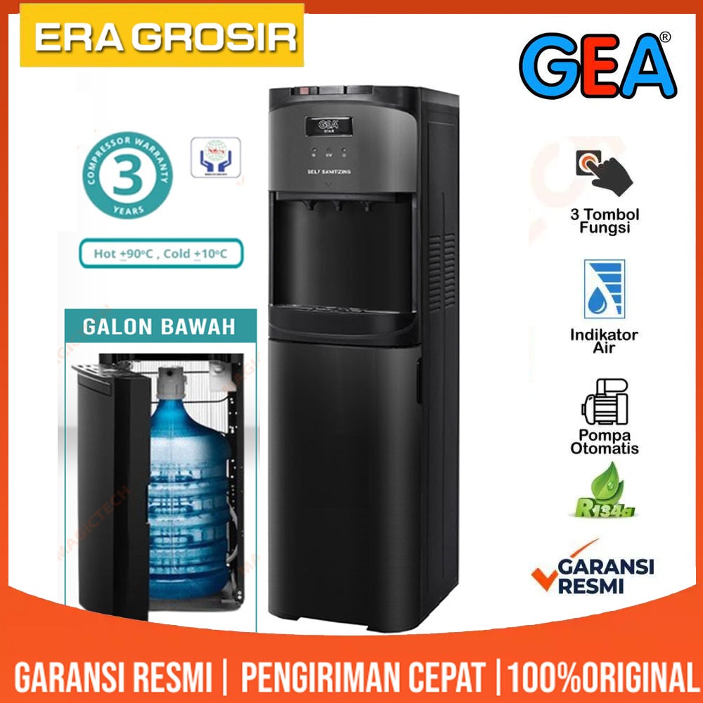 Jual Dispenser Gea Galon Bawah Gea Star Uv Kran Sinar Ultra Violet