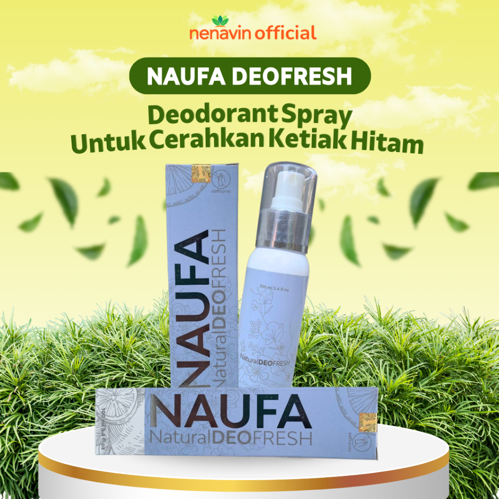 Jual Naufa Deofresh Deodorant Spray Naufa Natural Deo Untuk Ketiak dan ...