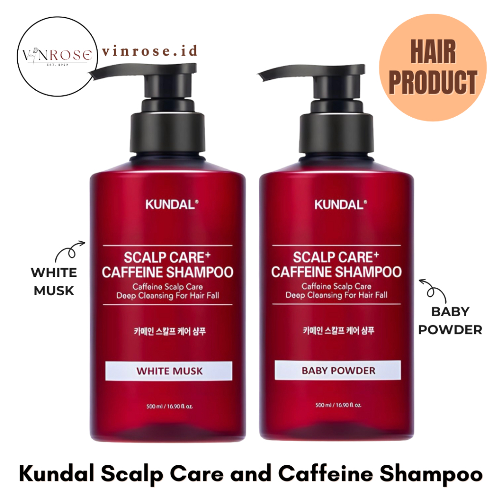 Jual Kundal Scalp Care and Caffeine Shampoo Korea 500ml/ Shampoo Anti