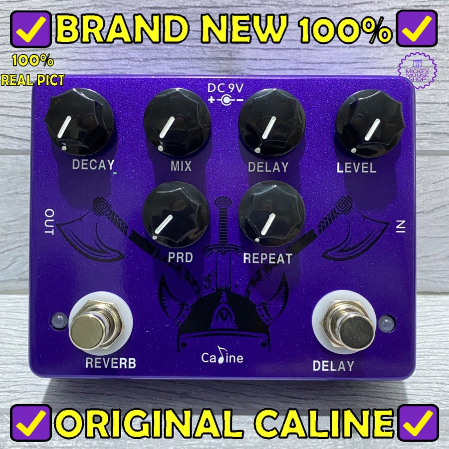 Jual Efek Gitar Caline CP-80 Ragnarok Reverb Delay Echo 3D Sounding ...