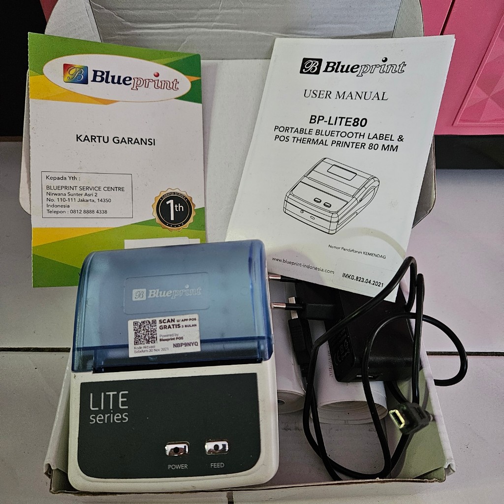 Jual Printer Thermal Bluetooth Blueprint 80MM BPLite 80 BPlite80