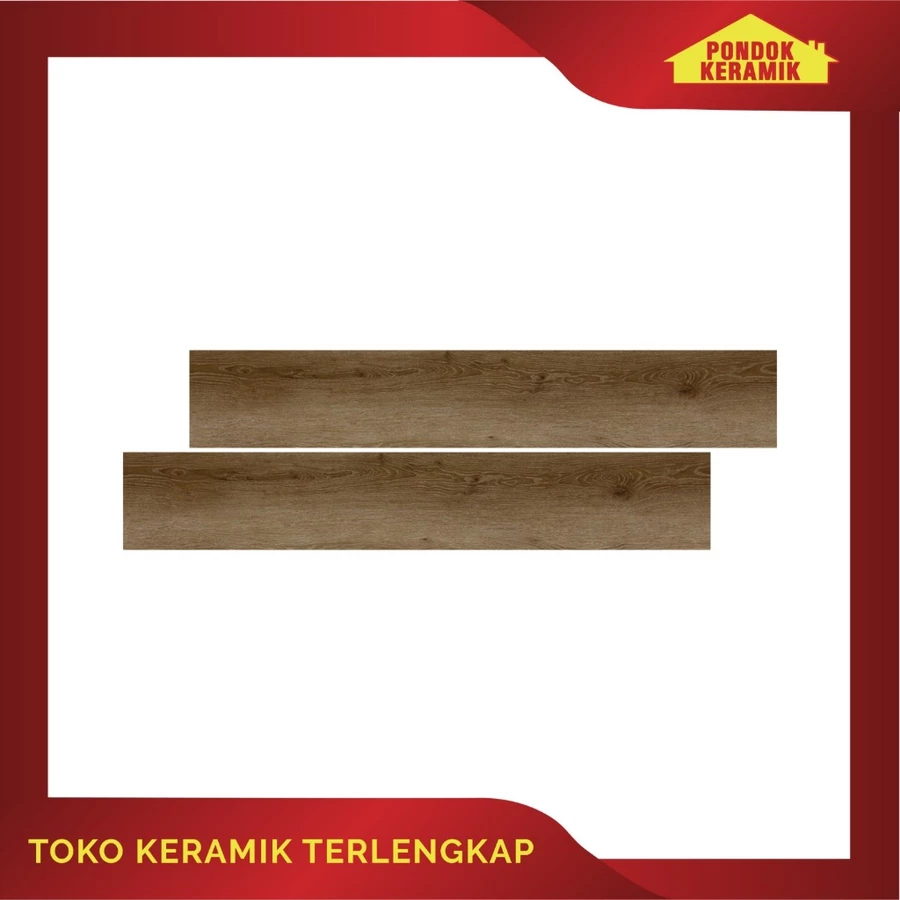 Vinyl Lantai 3 mm Motif Kayu Alvera Rustic Wood 15,24 x 91,44