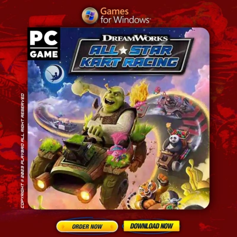 Jual DreamWorks All-Star Kart Racing - Game PC/Laptop (Download to Play ...