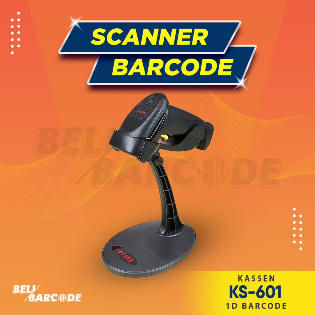 Jual Scanner Barcode Kassen KS 601 Usb Stand | Shopee Indonesia